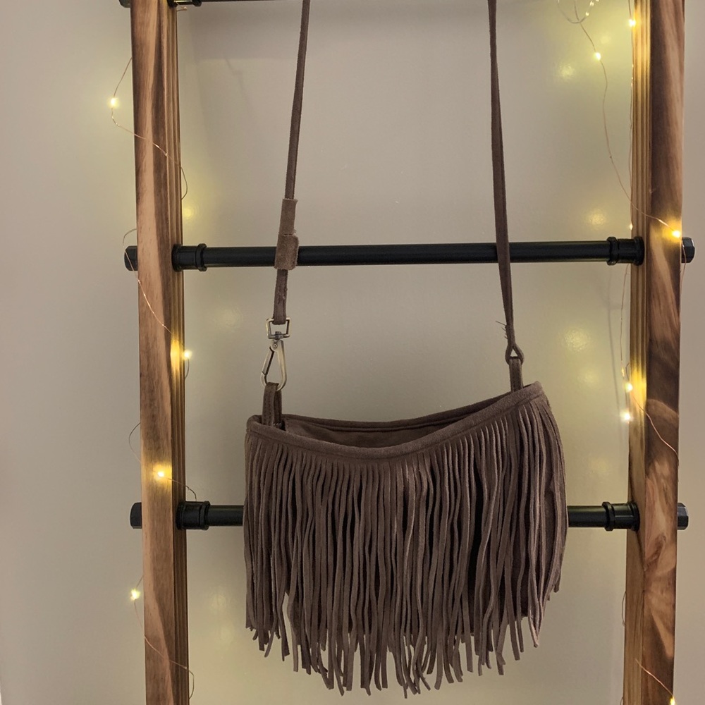 Altered State crossbody fringe purse